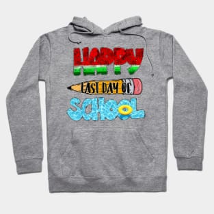 Happy last day of school, watermelon, summer, pool, teacher, kids, gift Hoodie